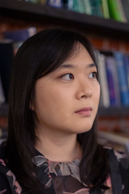 Headshot for Isabel J. Kim - Credit to Amanda Silberling