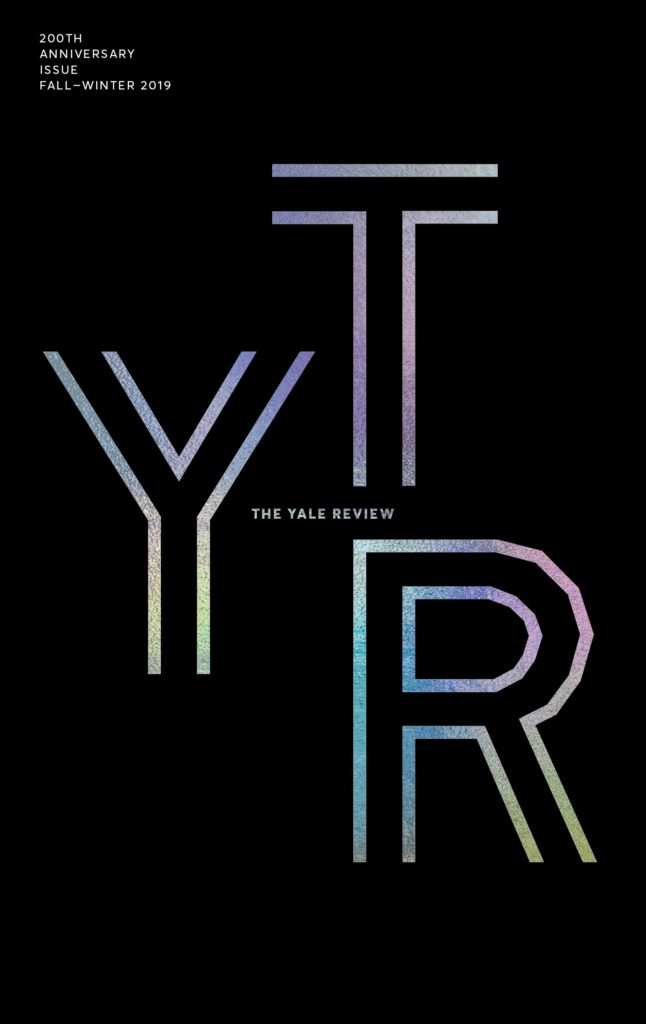 The Yale Review Jan 2020 Cover