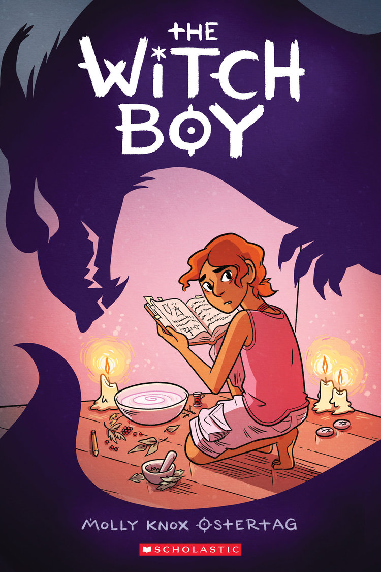 The Witch Boy by Molly Ostertag, Book Cover - Carla Cain-Walther