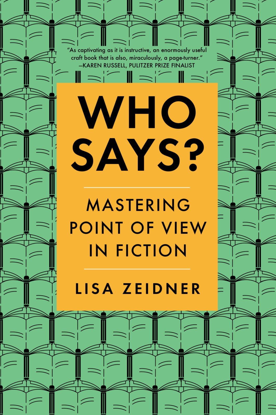 Who Says by Lisa Zeidner