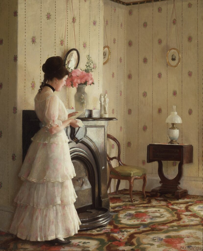 William_McGregor_Paxton_-_The_Front_Parlor_-_105-1974_-_Saint_Louis_Art_Museum Large