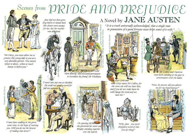 Pride and Prejudice (Illustrated) (Top Five Classics Book 10) See more